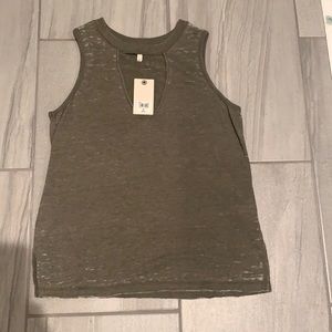 Lucky Brand NWTcotton keyhole sleeveless top small